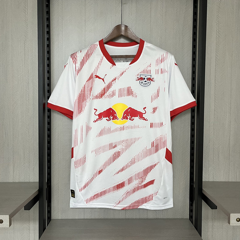Camisa Redbull Leipzig Home 24/25 - Branco e Vermelho