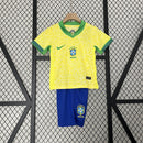 Conjunto Infantil - Seleção Brasileira 2024 I Home