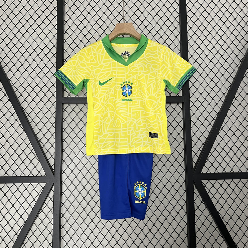 Conjunto Infantil - Seleção Brasileira 2024 I Home