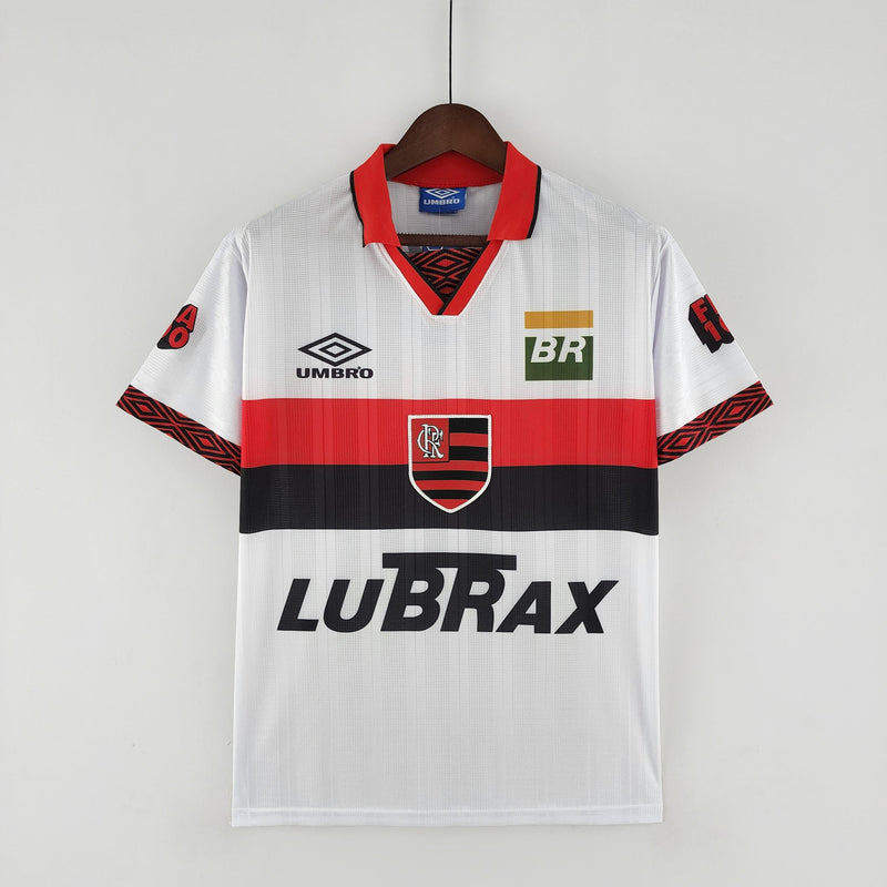 Camisa Retrô Flamengo 1995 II Away - Branca - Umbro