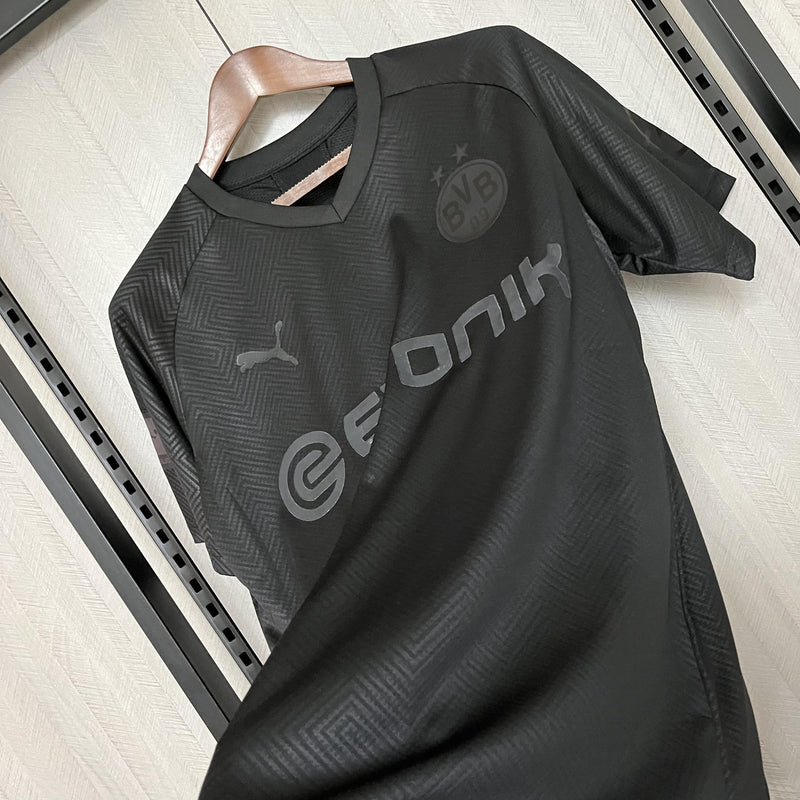 Camisa Retrô Borussia Dortmund 2019/20 All Black - Torcedor