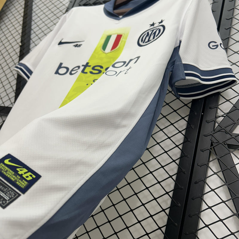 Camisa Inter de Milão 24/25 II Edição Valentino Rossi - Torcedor - Branca