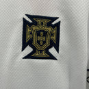 Conjunto Infantil - Portugal 2025 Treino Uniforme Branco