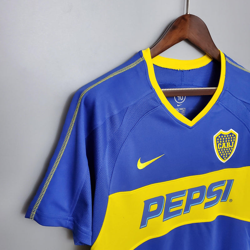 Camisa Retrô Boca Juniors 2003/2004 I Home