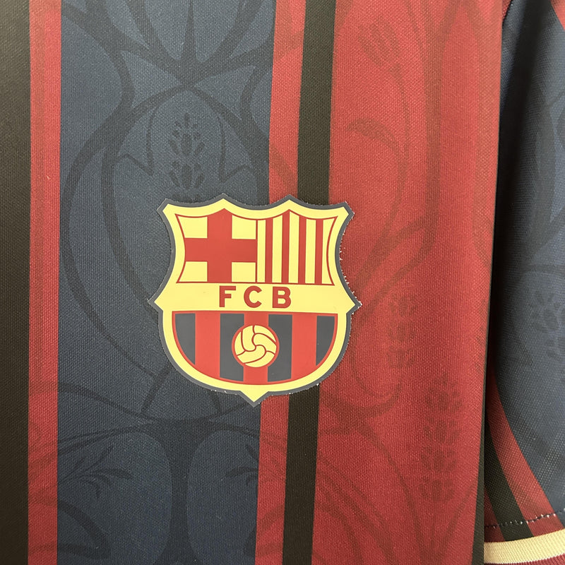 Camisa Barcelona Edição Especial 125 Anos Retrô - Torcedor