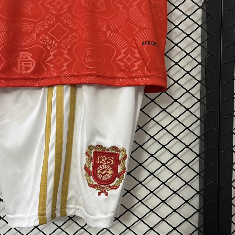 Conjunto Infantil - Bayern de Munique 25/26 Aniversário 125 anos Edição Especial