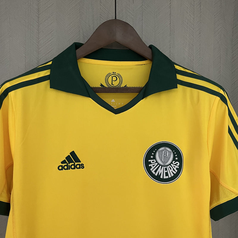 Camisa Retrô Palmeiras 2013 III - Amarela com Verde