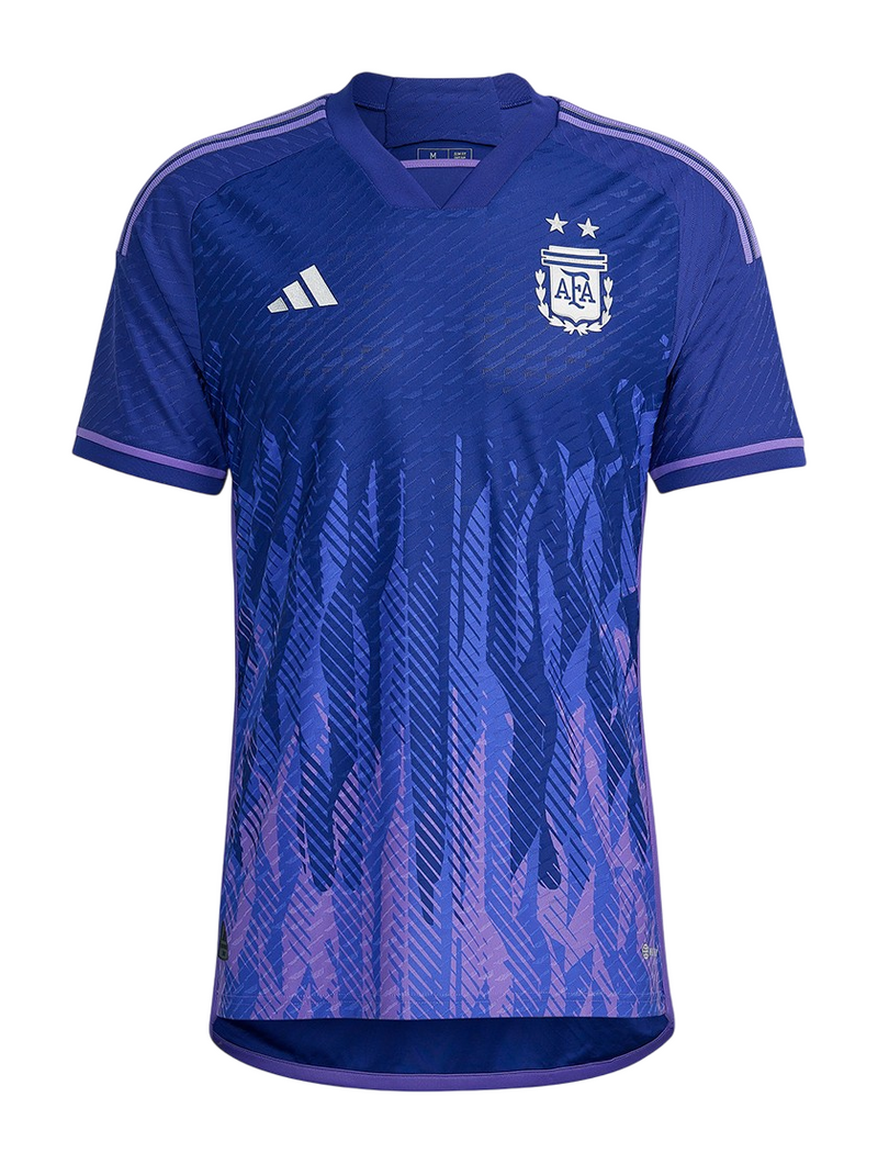 Camisa Argentina II 2022 Torcedor Masculina - Roxa
