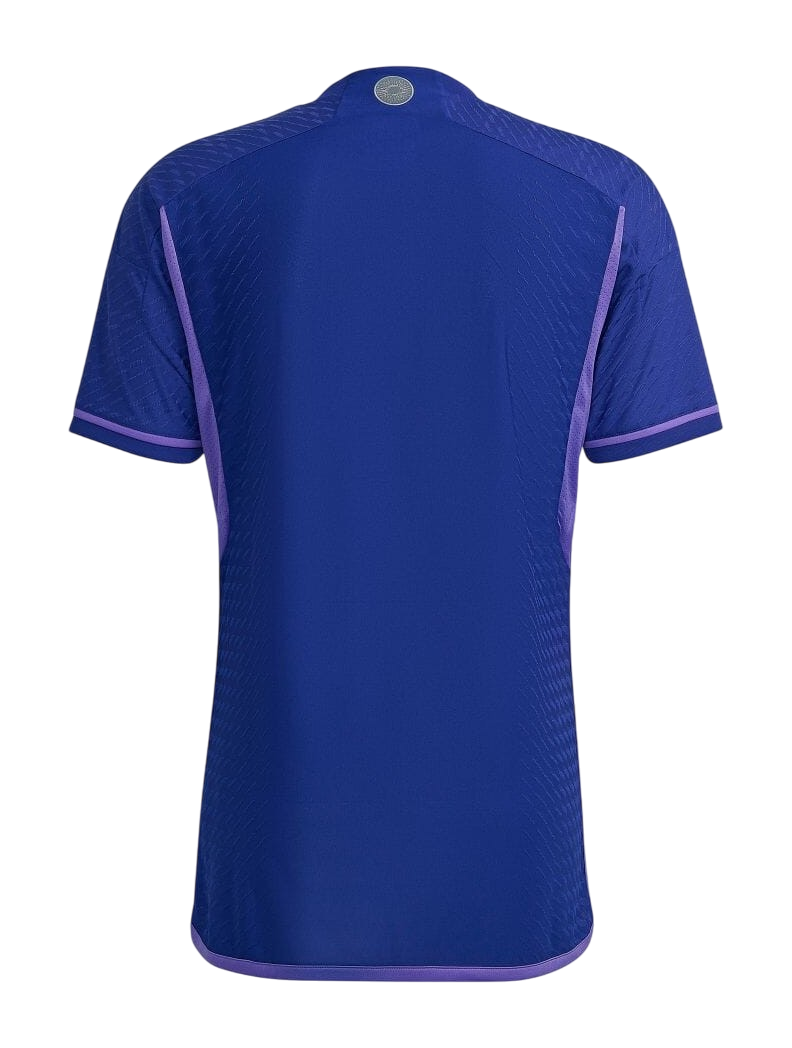Camisa Argentina II 2022 Torcedor Masculina - Roxa