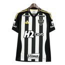 Camisa Atlético MG Home 25/26 - Preta e Branco