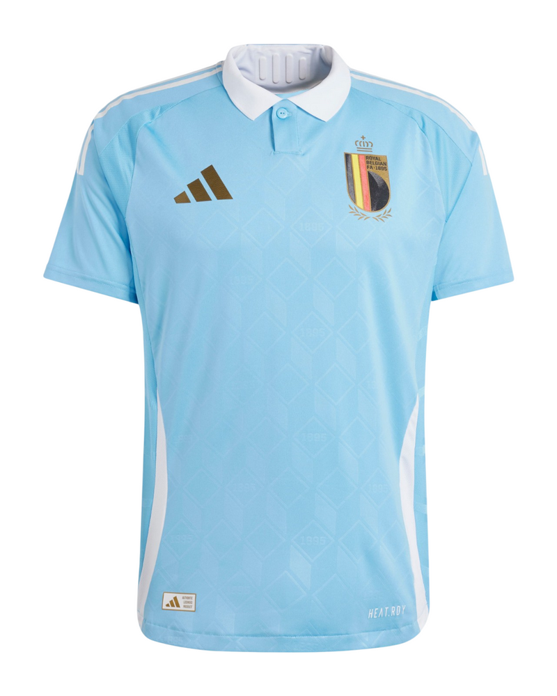 Camisa Bélgica II 24/25 - Torcedor Masculina - Azul