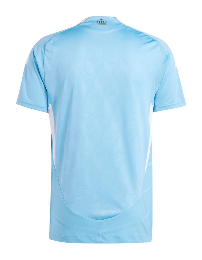 Camisa Bélgica II 24/25 - Torcedor Masculina - Azul