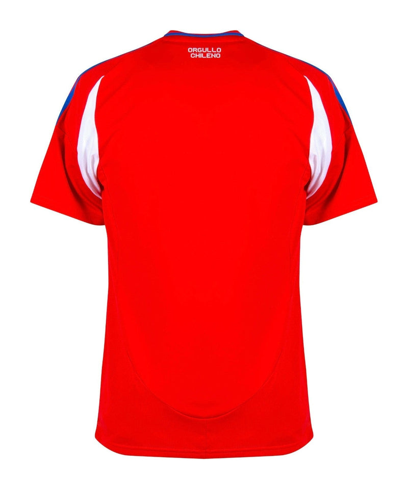 Camisa Chile I 24/25 - Torcedor Masculina - Vermelho
