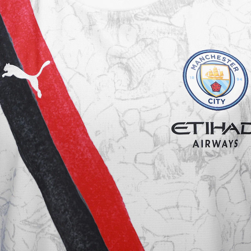 Camisa Manchester City KidSuper 25/26 - Branca