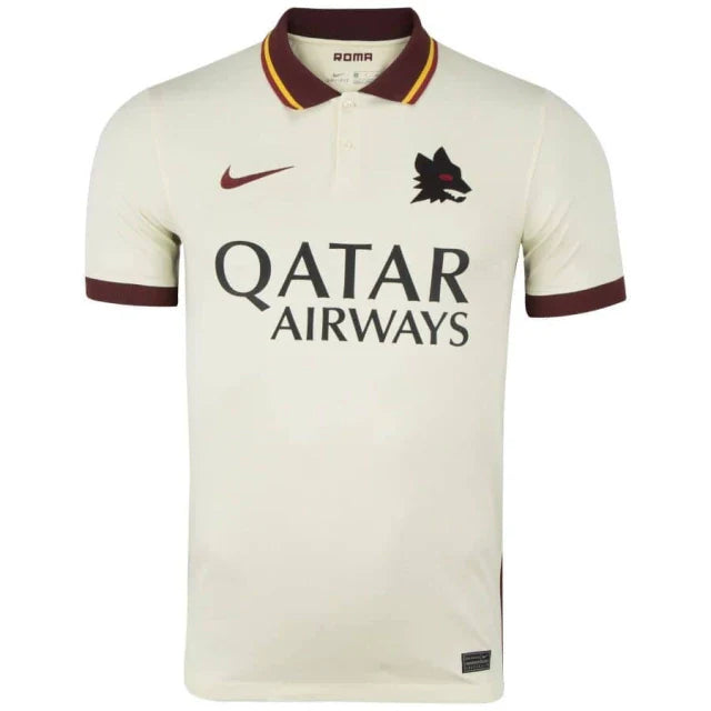 Camisa Roma Away 21/22 - Creme
