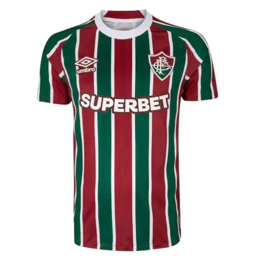 Camisa Fluminense Home 25/26 - Vinho e Verde