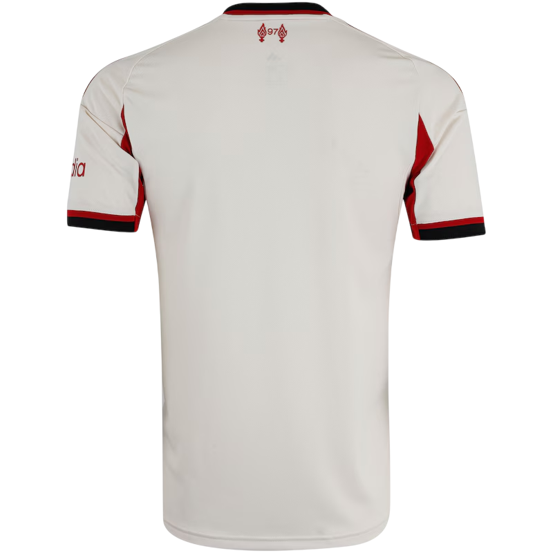 Camisa Liverpool Away 25/26 - Creme