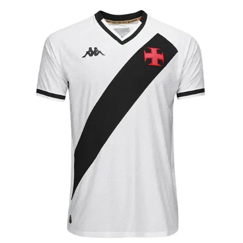 Camisa Vasco Away 25/26 - Branco e Preto