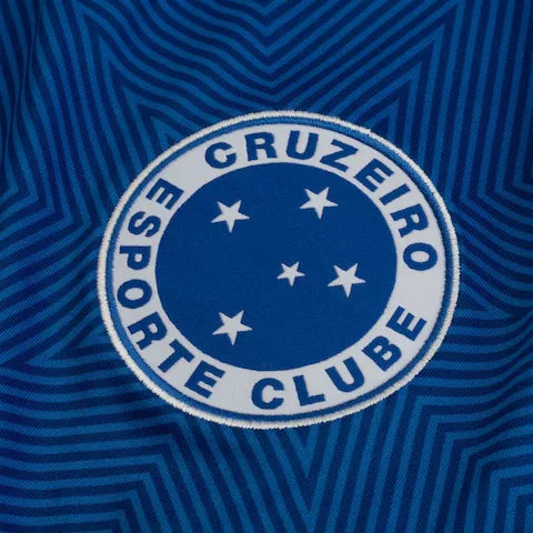 Camisa Cruzeiro Home 25/26 - Azul e Branco
