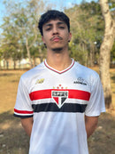 Camisa São Paulo Home 25/26 - Branco e Veremelha