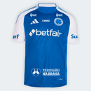 Camisa Cruzeiro Home 25/26 - Azul e Branco
