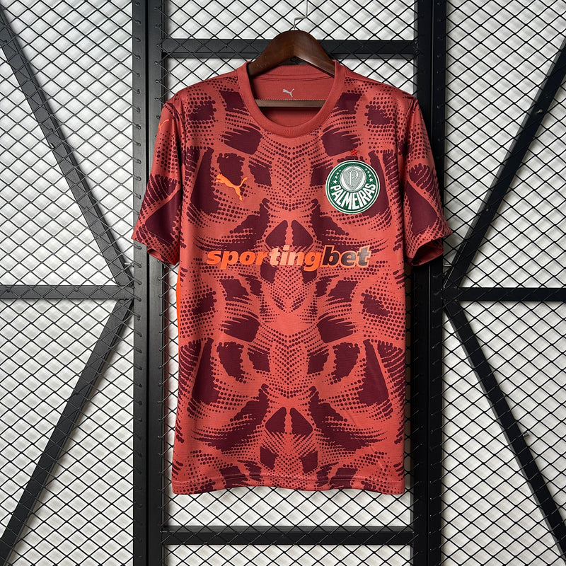 Camisa de Goleiro Palmeiras 25/26 - Vermelho
