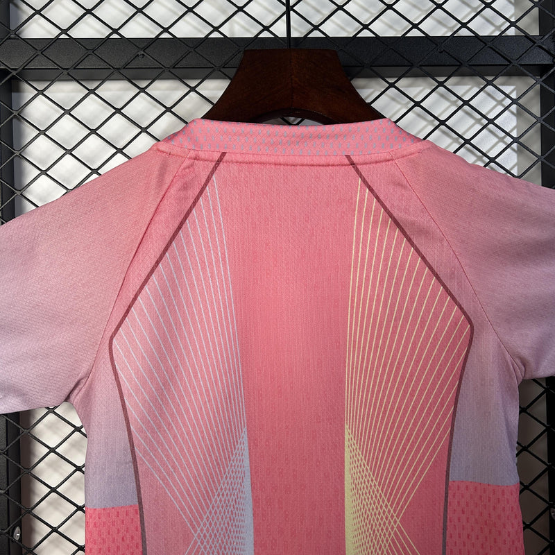 Conjunto Infantil - Barcelona 25/26 Edição Especial Rosa