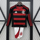 Conjunto Infantil - Flamengo 25/26 Manga Longa I Home