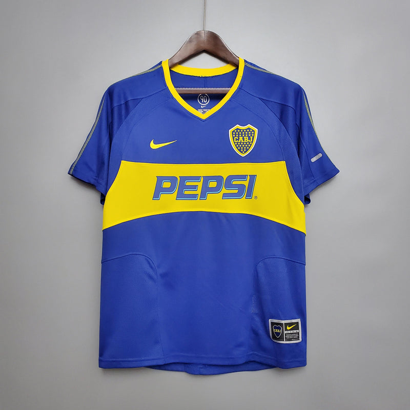 Camisa Retrô Boca Juniors 2003/2004 I Home