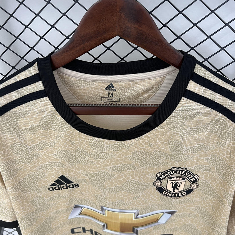 Camisa Retrô Manchester United 2019/2020 Away - Bege