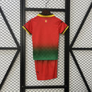 Conjunto Infantil - Milan x Off-White 25/26 Vermelha