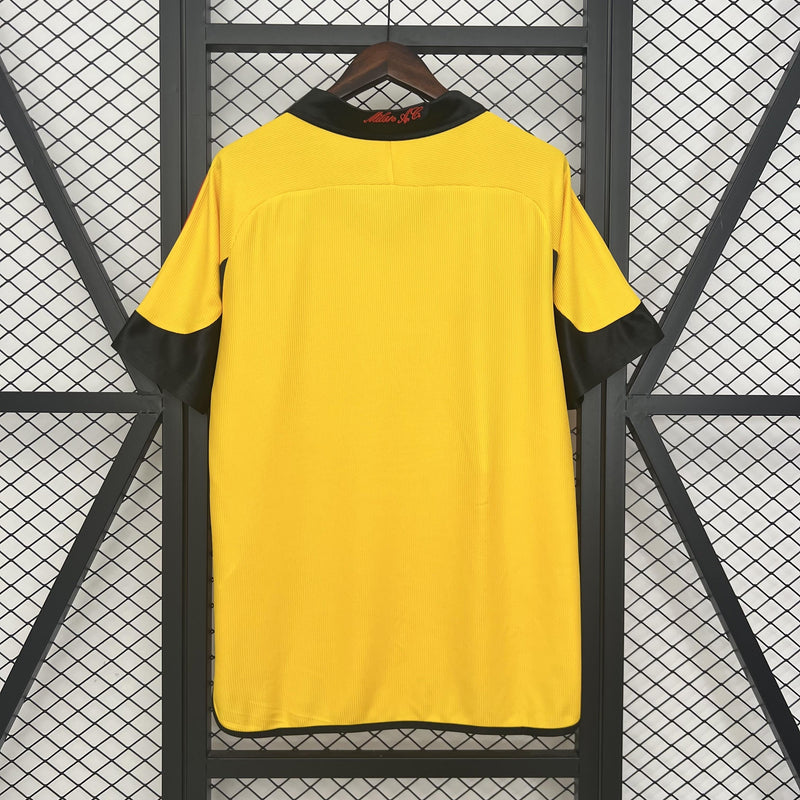 Camisa Retrô AC Milan 1999/2000 Away - Amarela