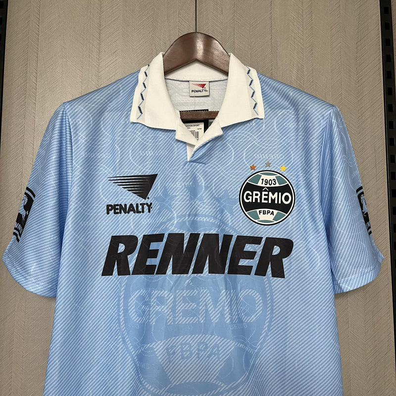 Camisa Retrô Grêmio 1995/1996 III Third - Azul Celeste