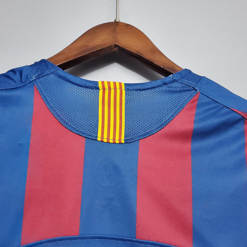 Camisa Retrô Barcelona 2006 Final Champions League