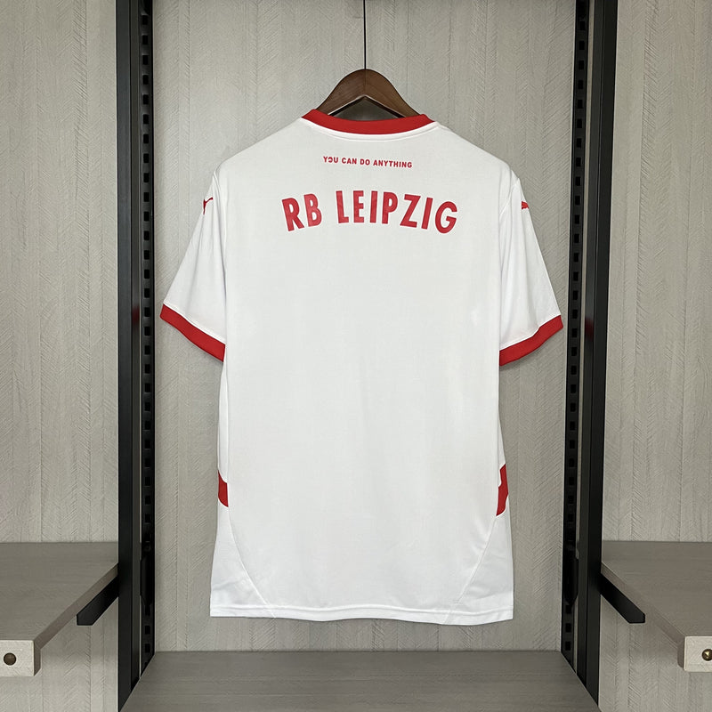 Camisa Redbull Leipzig Home 24/25 - Branco e Vermelho
