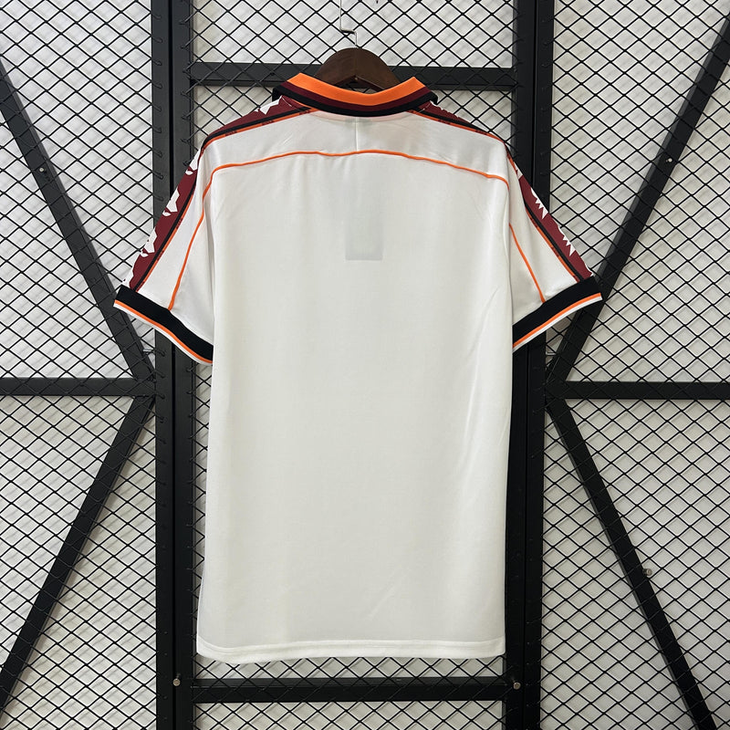 Camisa Retrô Roma 1998/1999 II Away - Branca - Diadora