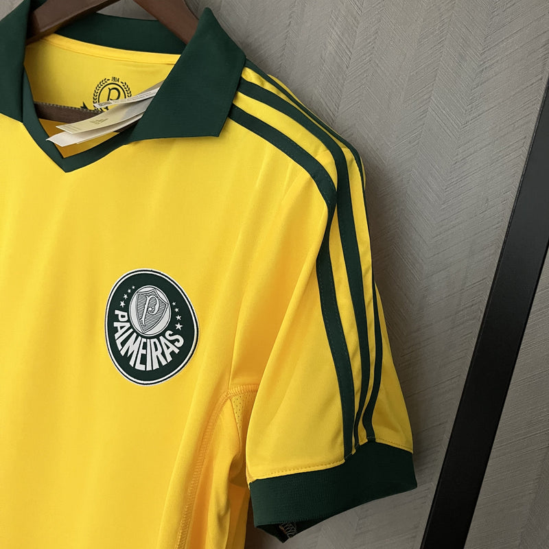 Camisa Retrô Palmeiras 2013 III - Amarela com Verde