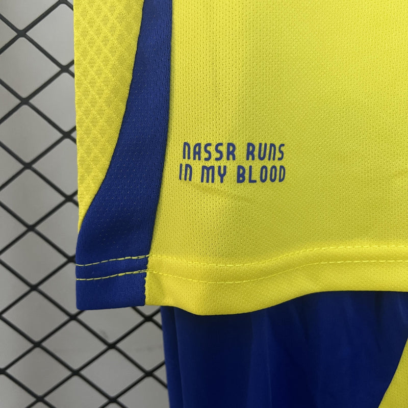 Conjunto Infantil - Al Nassr 24/25 I Home
