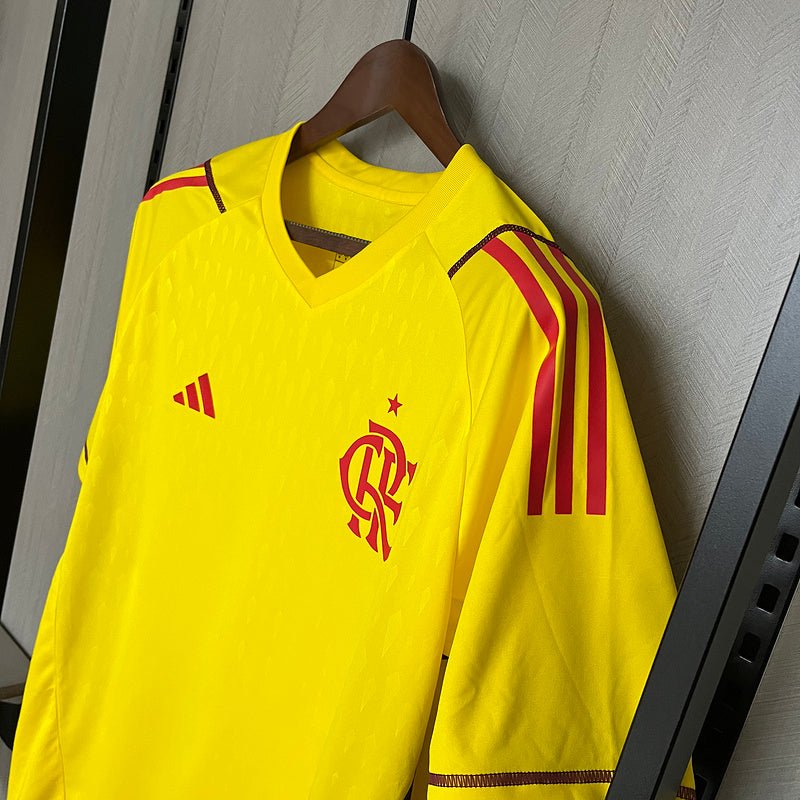 Camisa de Goleiro Flamengo 24/25 - Amarela