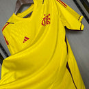 Camisa de Goleiro Flamengo 24/25 - Amarela