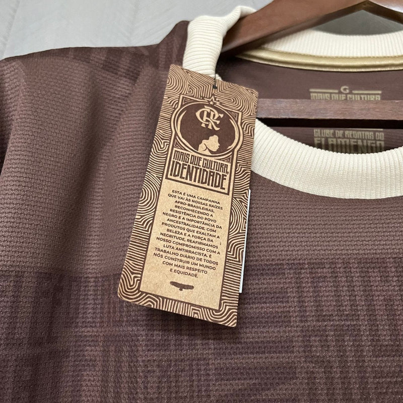 Camisa Flamengo Consciência Negra 24/25 - Marrom