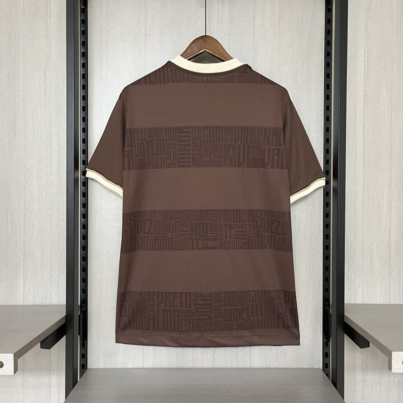 Camisa Flamengo Consciência Negra 24/25 - Marrom