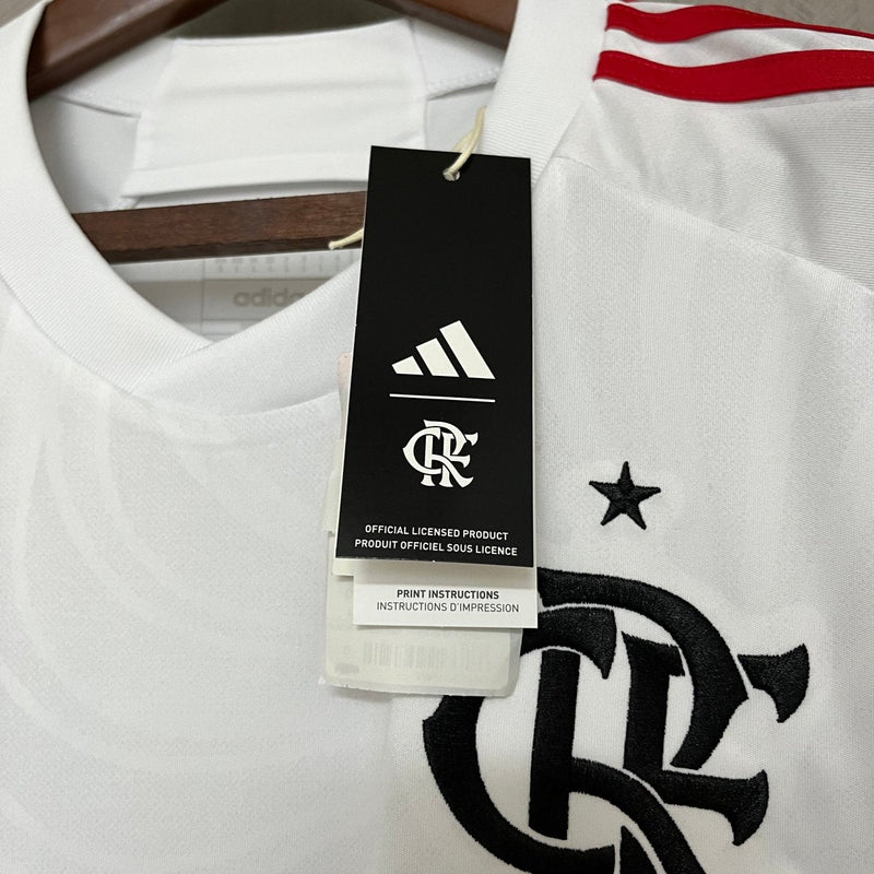 Camisa Flamengo Away 24/25 - Branco