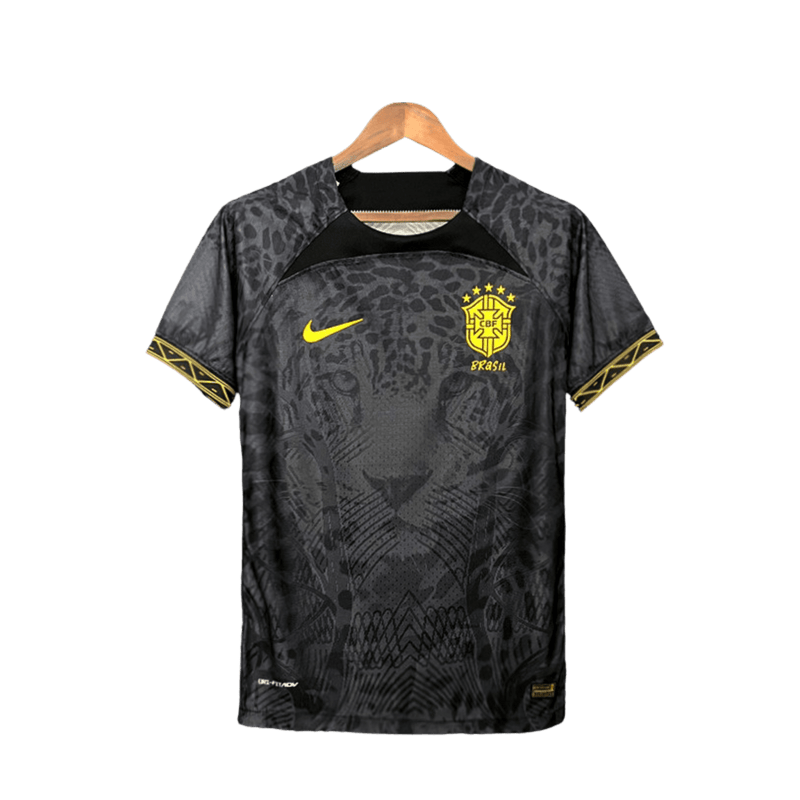 Camisa Pantera Seleção Brasil 2022 - Preto