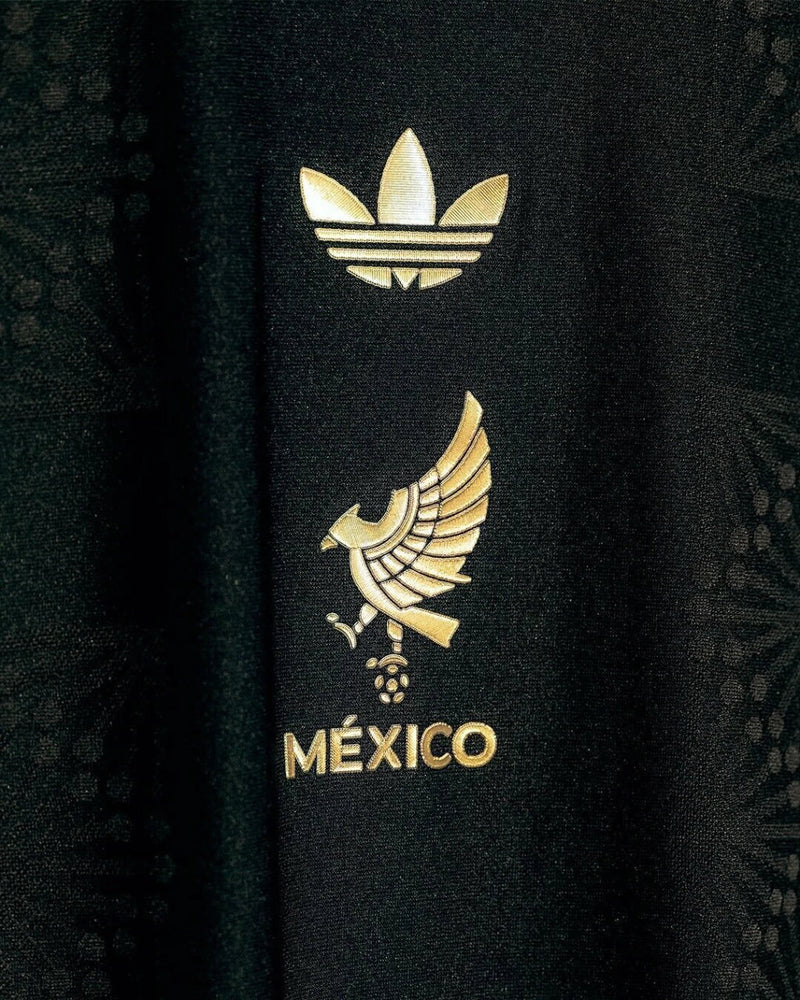 Camisa México de Oro 25/26 - Jogador - Preta e Dourada