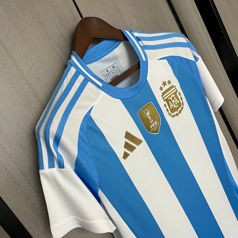 Camisa Seleção Argentina Home 2024/25 - Branca e Azul