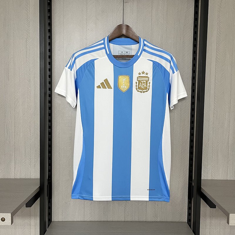 Camisa Seleção Argentina Home 2024/25 - Branca e Azul