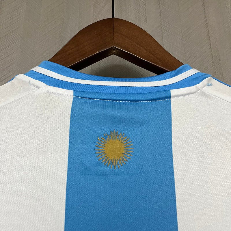 Camisa Seleção Argentina Home 2024/25 - Branca e Azul