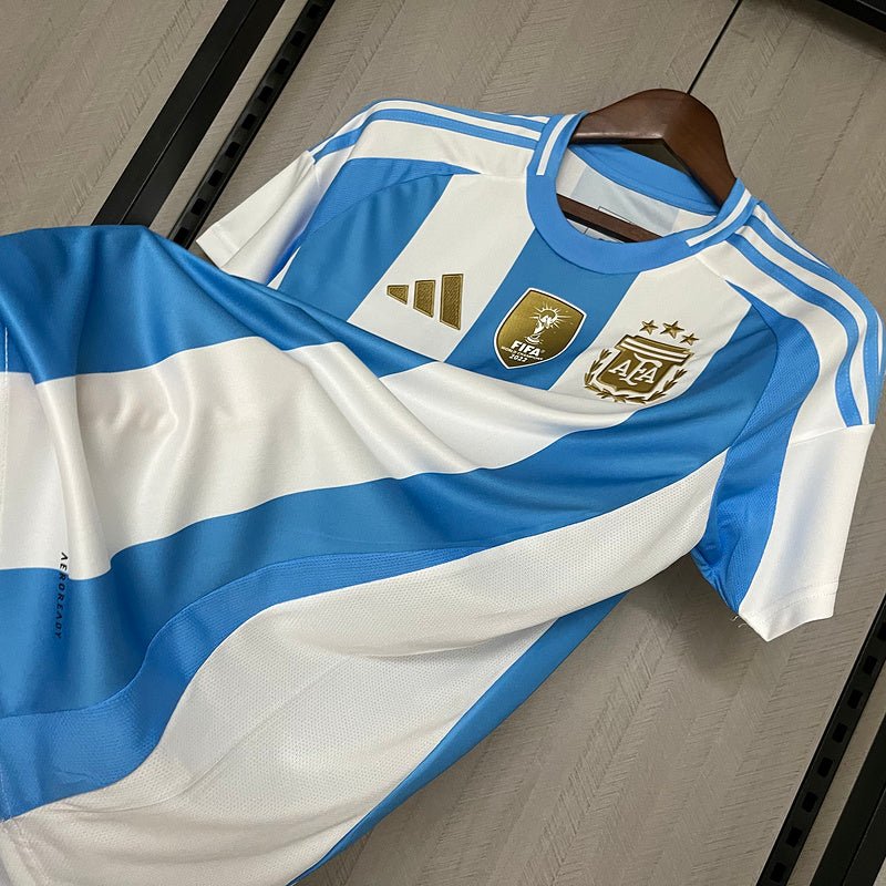 Camisa Seleção Argentina Home 2024/25 - Branca e Azul