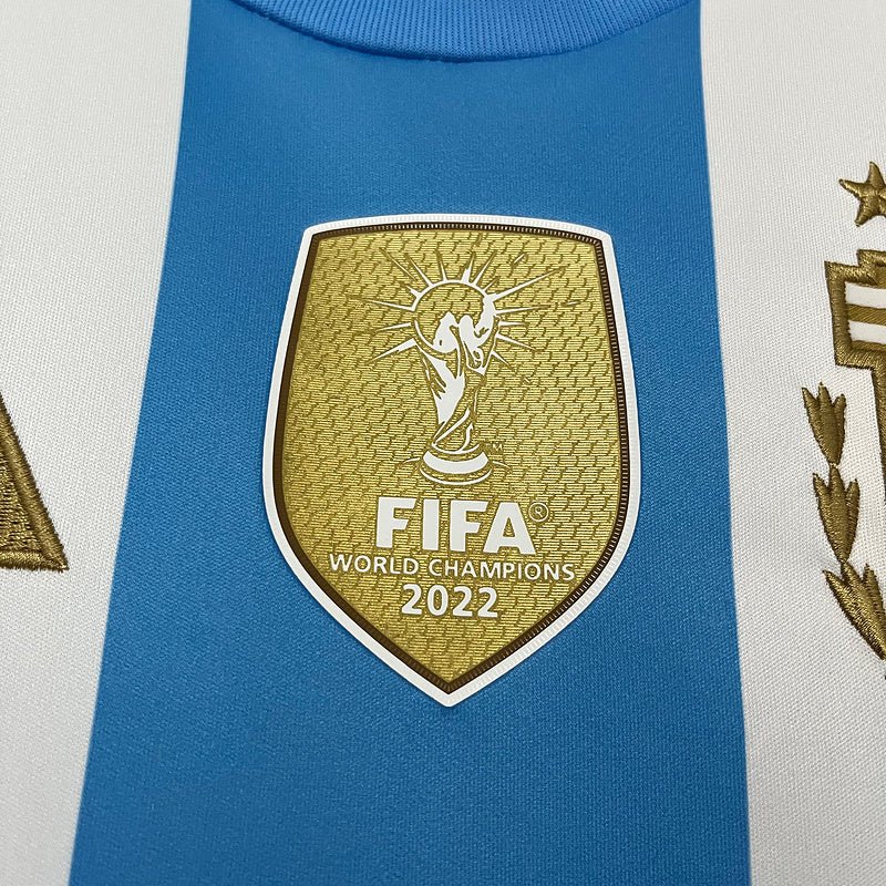 Camisa Seleção Argentina Home 2024/25 - Branca e Azul